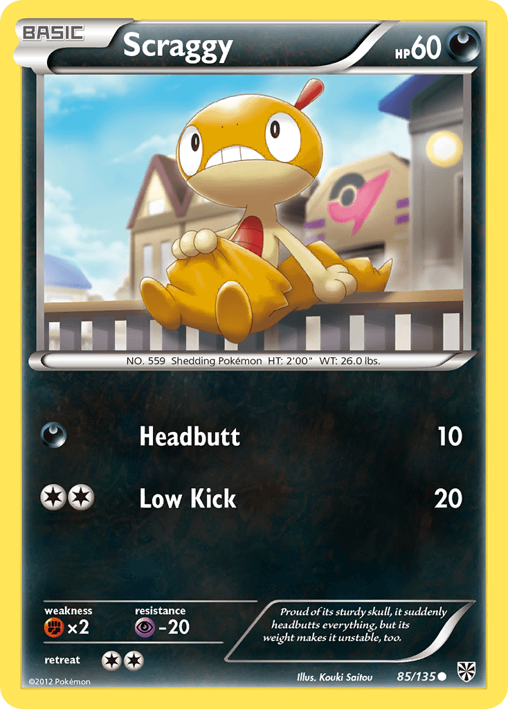 Scraggy [Reverse Holo]