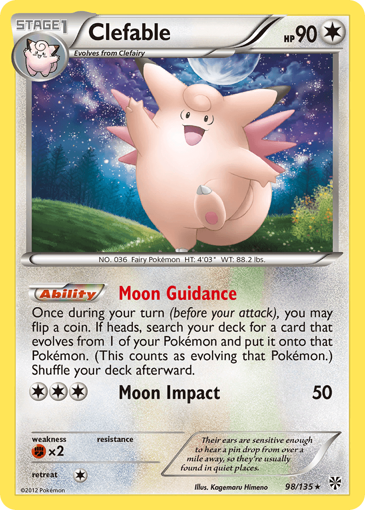 Clefable [Reverse Holo]