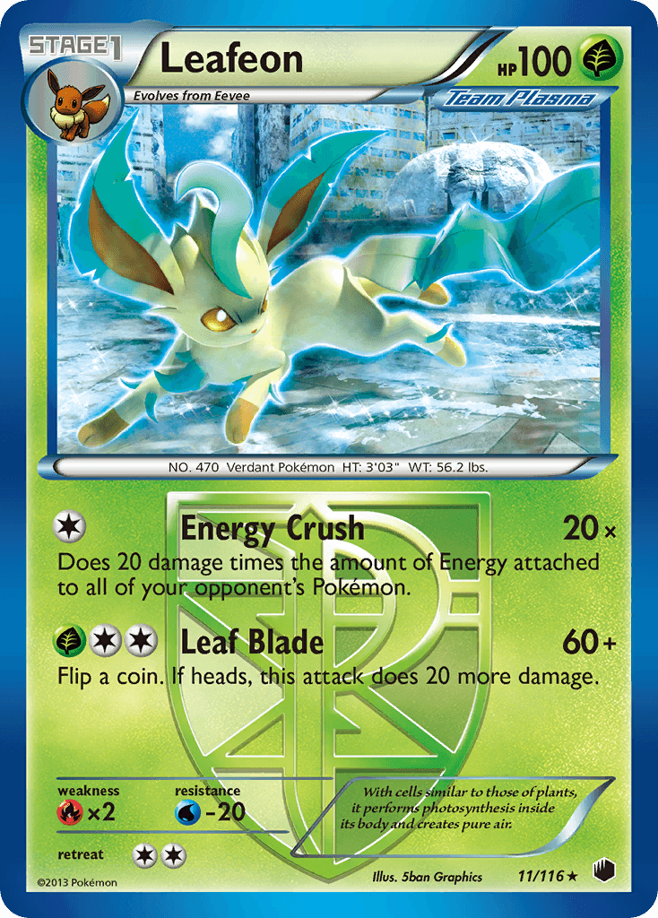 Leafeon [Reverse Holo]