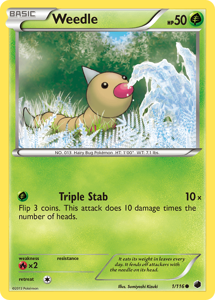Weedle [Reverse Holo]