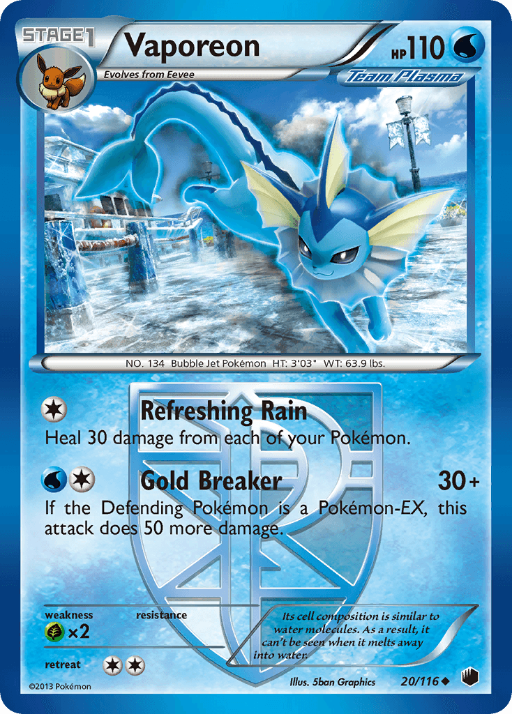 Vaporeon [Reverse Holo]
