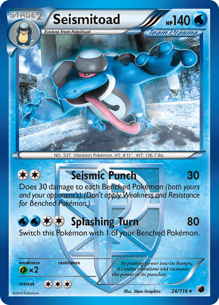 Seismitoad [Reverse Holo]