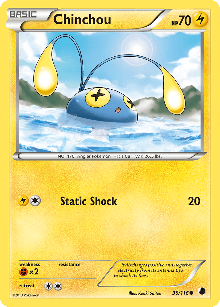 Chinchou [Reverse Holo]