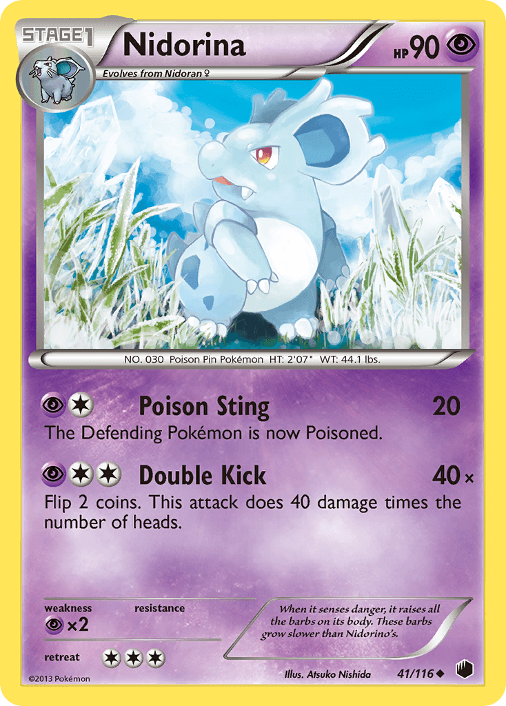Nidorina [Reverse Holo]