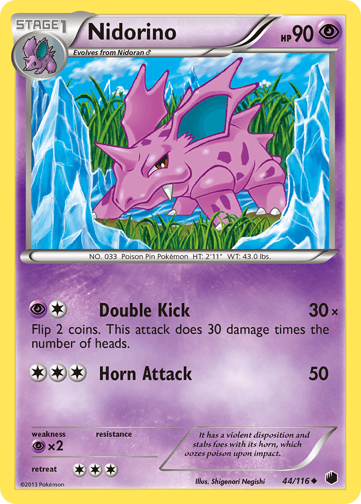 Nidorino [Reverse Holo]