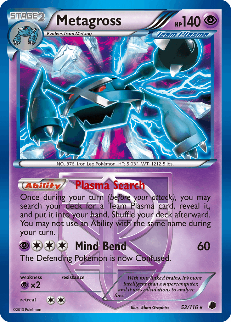 Metagross [Reverse Holo]