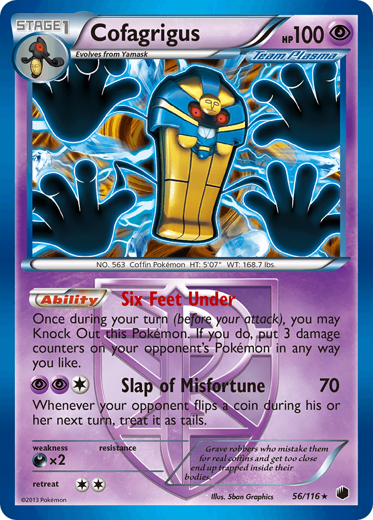 Cofagrigus [Reverse Holo]