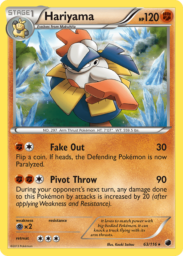 Hariyama [Reverse Holo]