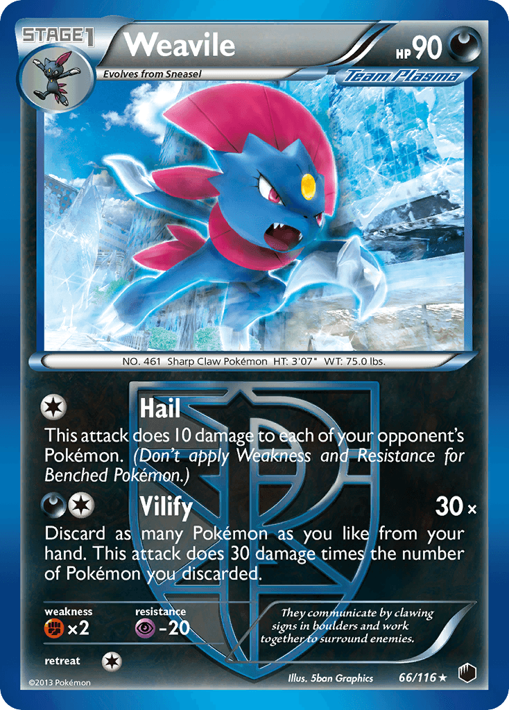 Weavile [Reverse Holo]