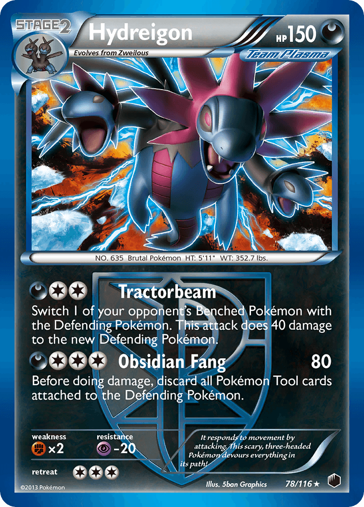 Hydreigon [Reverse Holo]