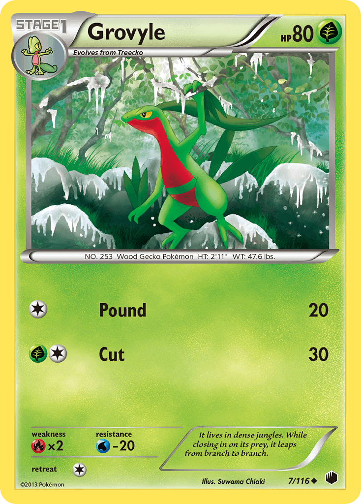 Grovyle [Reverse Holo]