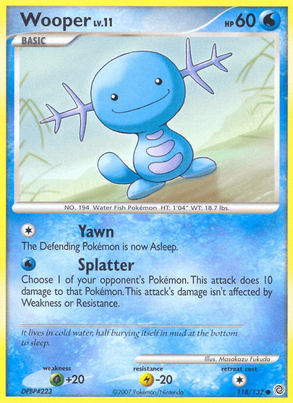 Wooper [Reverse Holo]