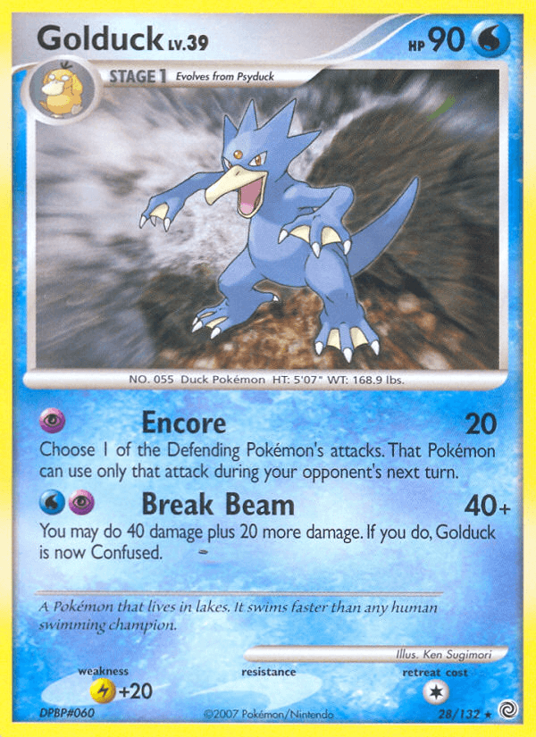 Golduck [Reverse Holo]