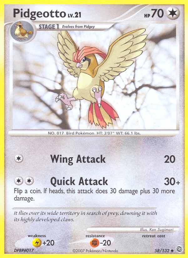 Pidgeotto [Reverse Holo]