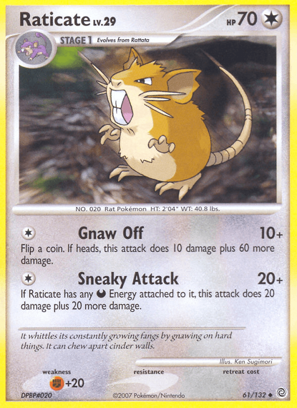 Raticate [Reverse Holo]