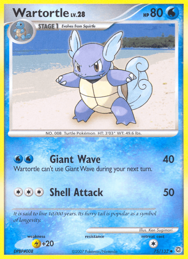 Wartortle [Reverse Holo]