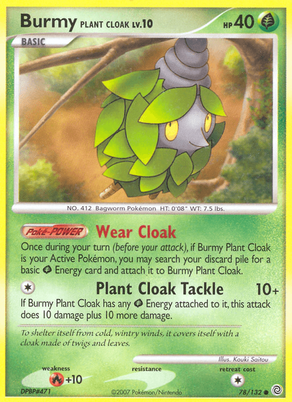 Burmy Plant Cloak [Reverse Holo]