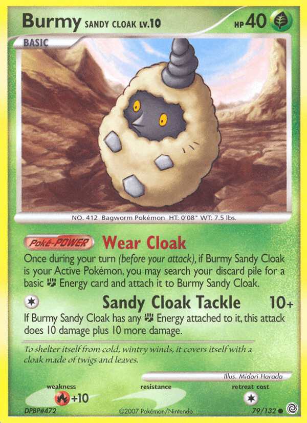 Burmy Sandy Cloak [Reverse Holo]