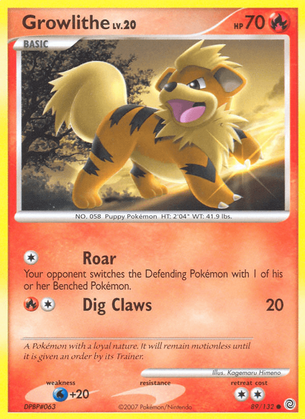 Growlithe [Reverse Holo]