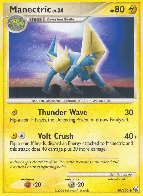 Manectric [Reverse Holo]