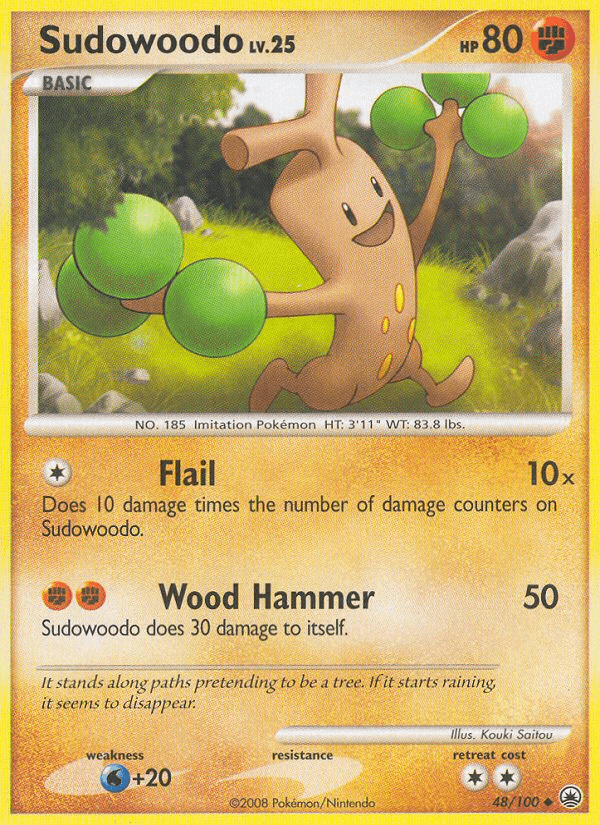 Sudowoodo [Reverse Holo]