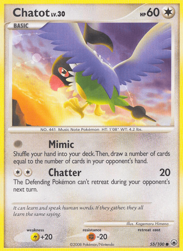 Chatot [Reverse Holo]
