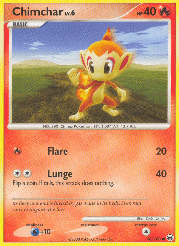 Chimchar [Reverse Holo]