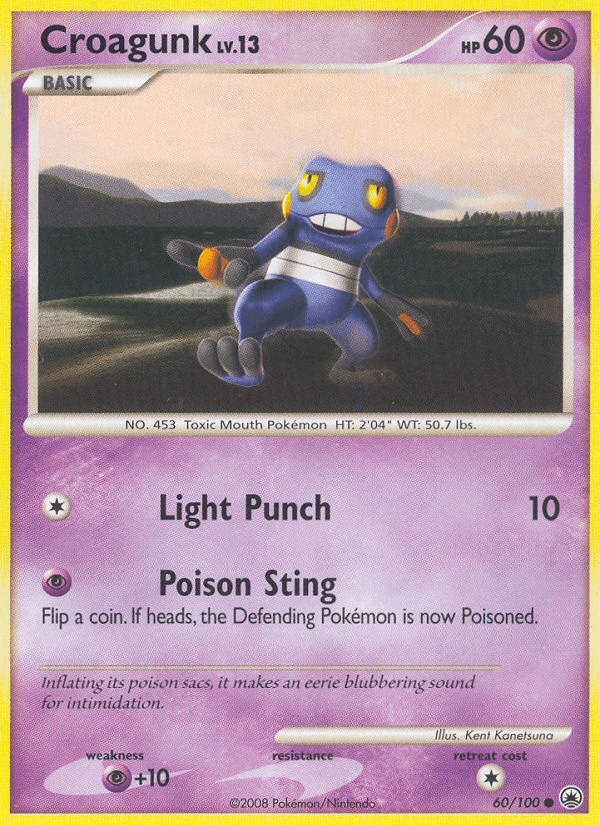 Croagunk [Reverse Holo]