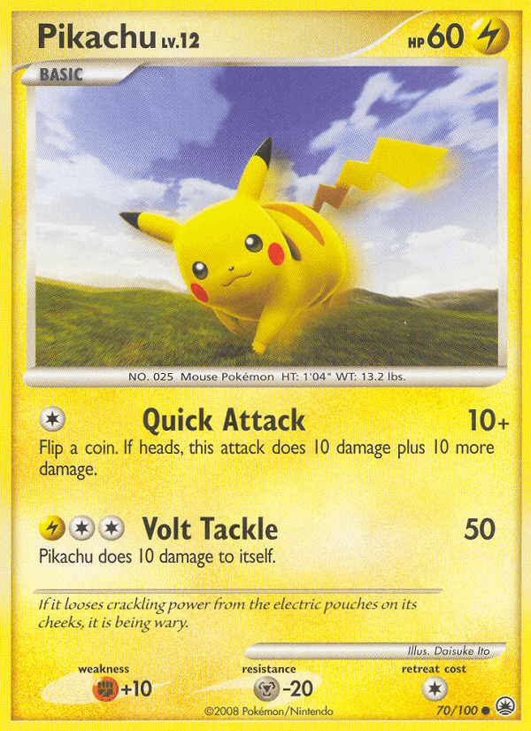 Pikachu [Reverse Holo]