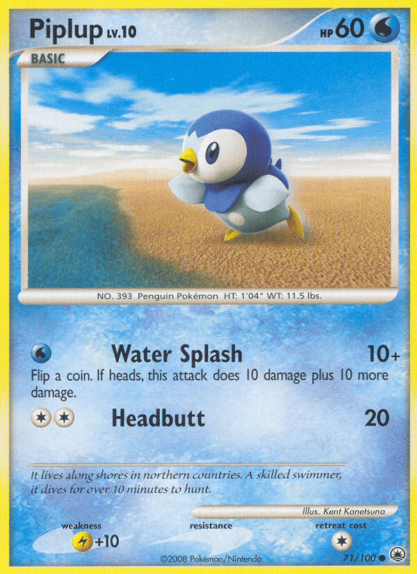 Piplup [Reverse Holo]