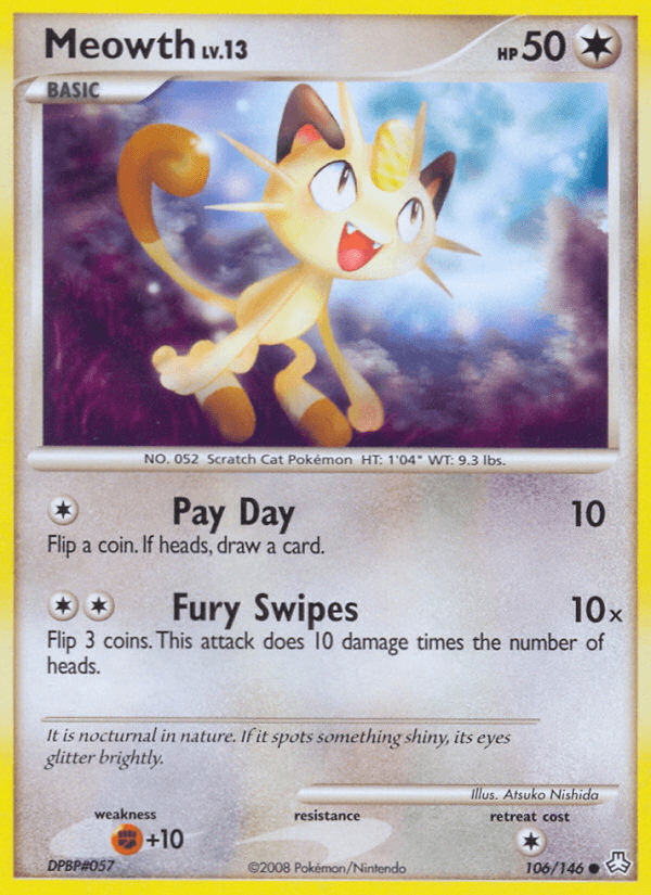 Meowth [Platinum Stamped]
