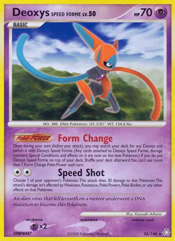 Deoxys Speed Forme [Speed Reverse Holo]