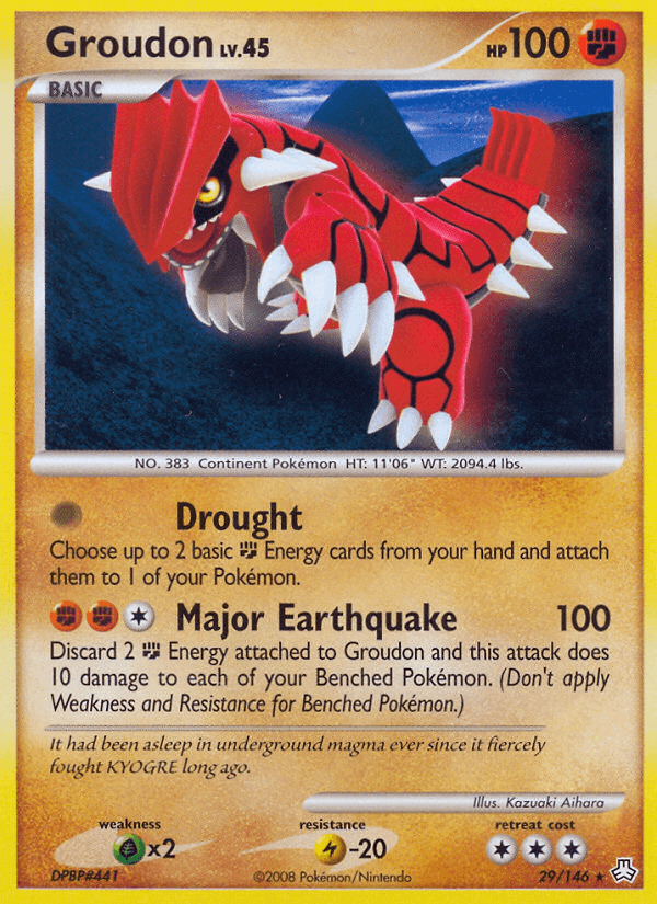 Groudon [Reverse Holo]