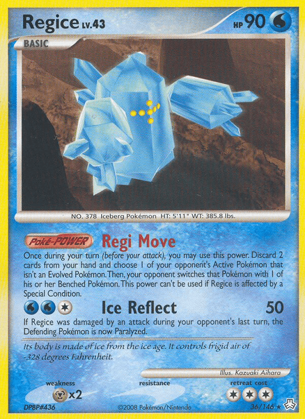 Regice [Reverse Holo]
