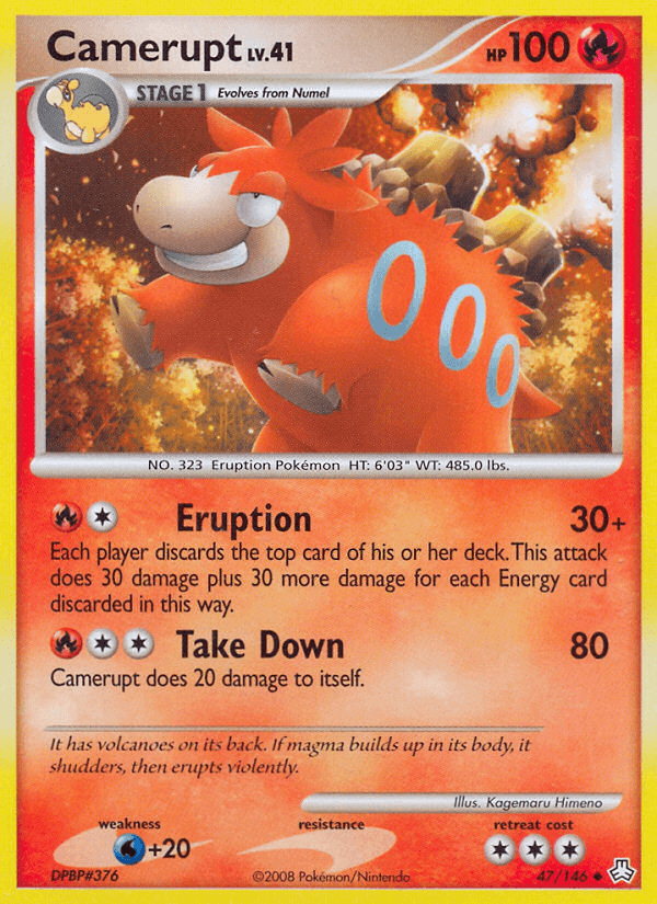 Camerupt [Reverse Holo]