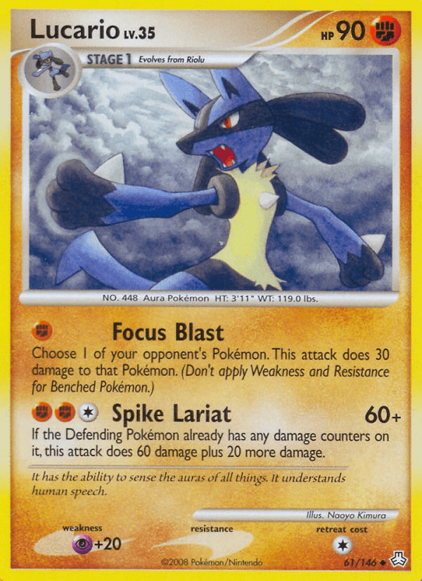 Lucario [Reverse Holo]