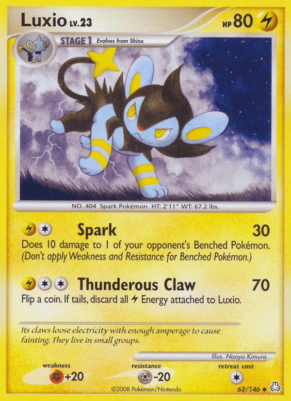 Luxio [Reverse Holo]