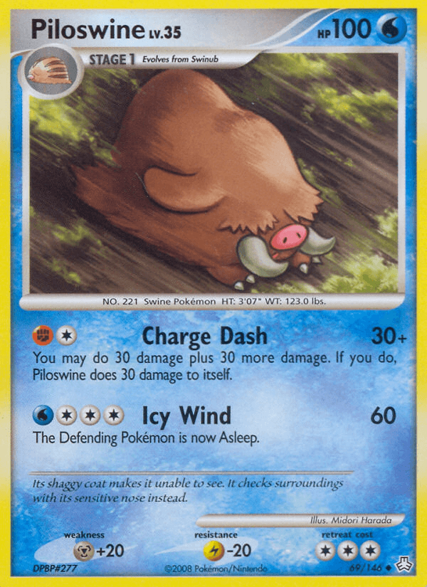 Piloswine [Reverse Holo]