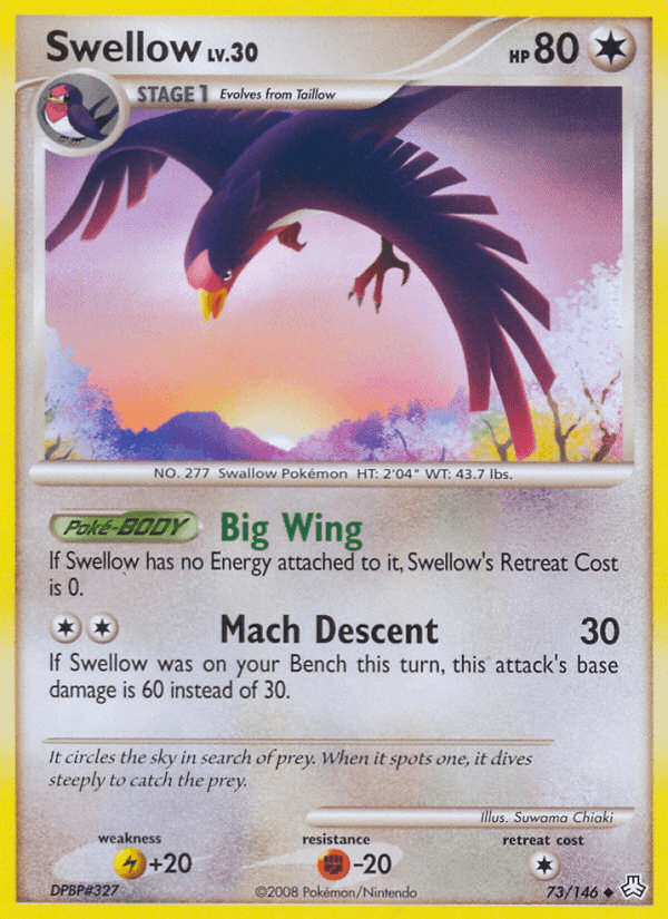 Swellow [Reverse Holo]
