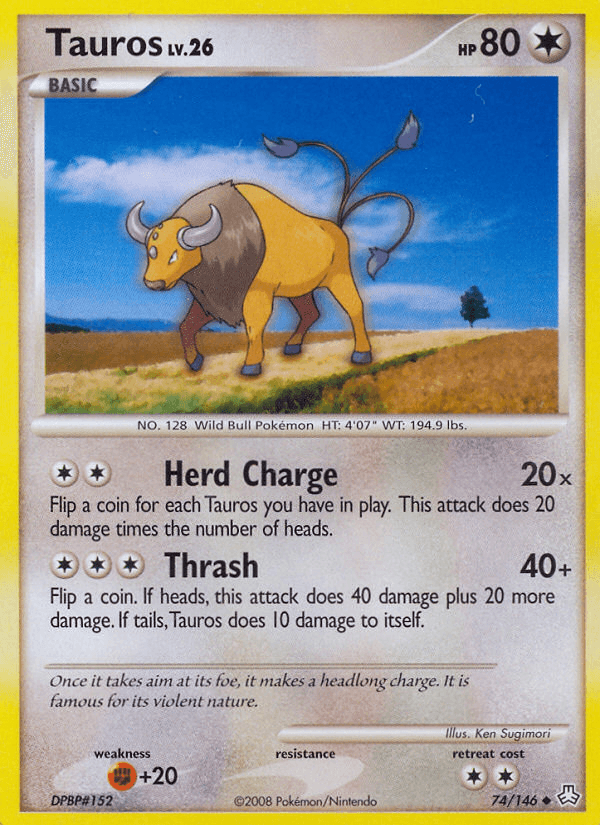 Tauros [Reverse Holo]