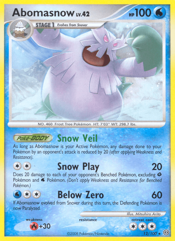 Abomasnow [Reverse Holo]