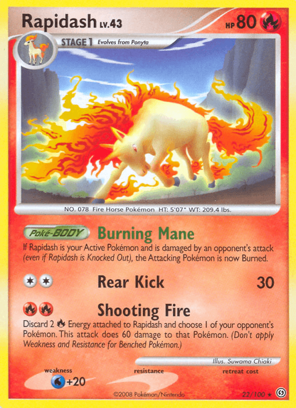 Rapidash [Reverse Holo]