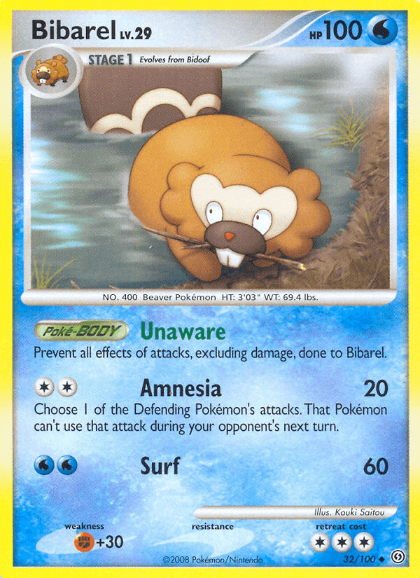 Bibarel [Reverse Holo]