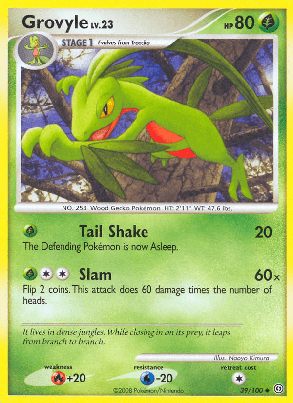 Grovyle [Reverse Holo]