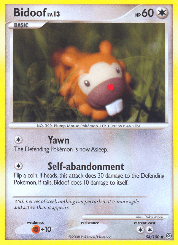 Bidoof [Reverse Holo]