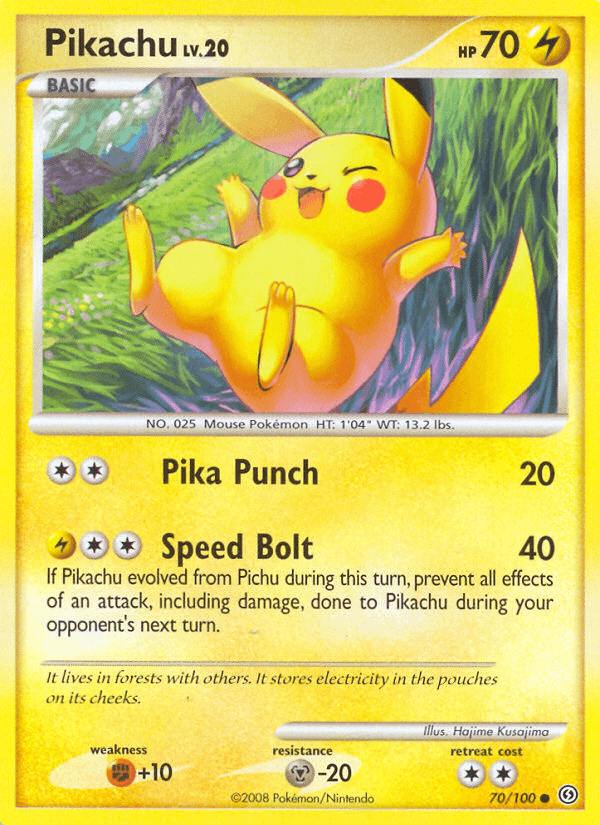 Pikachu [Reverse Holo]