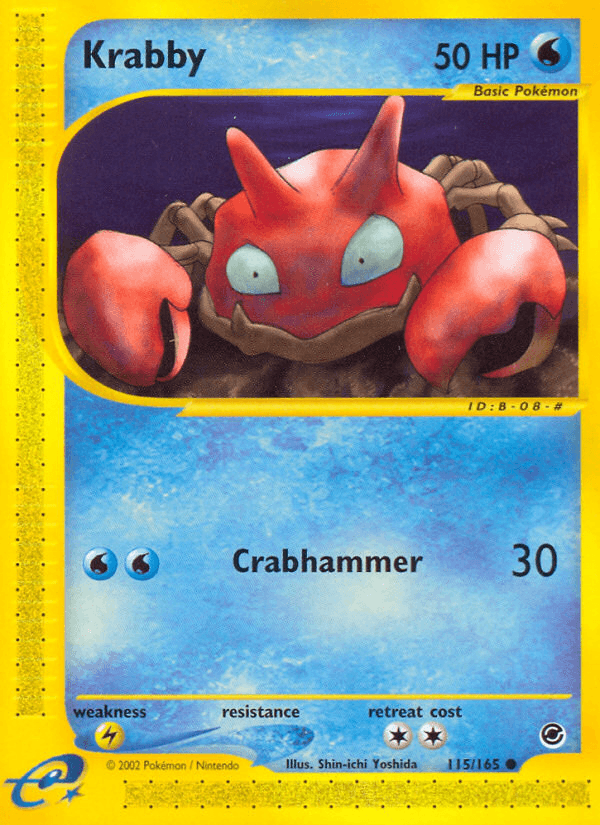 Krabby [Reverse Holo]
