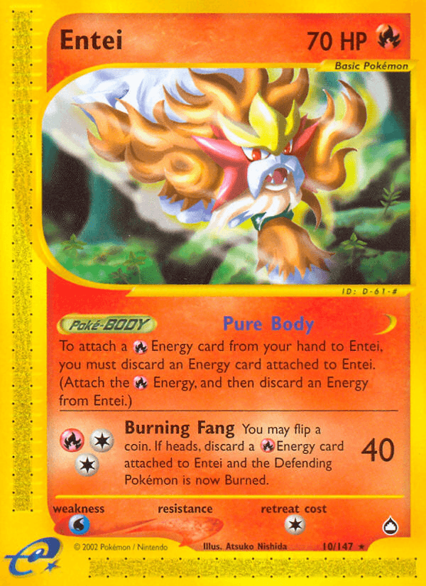 Entei [Reverse Holo]