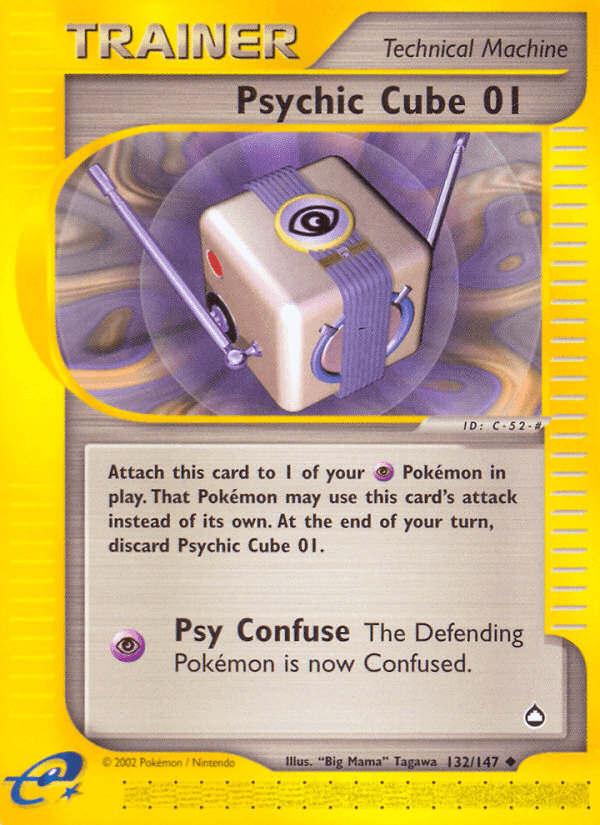 Psychic Cube 01 [Reverse Holo]