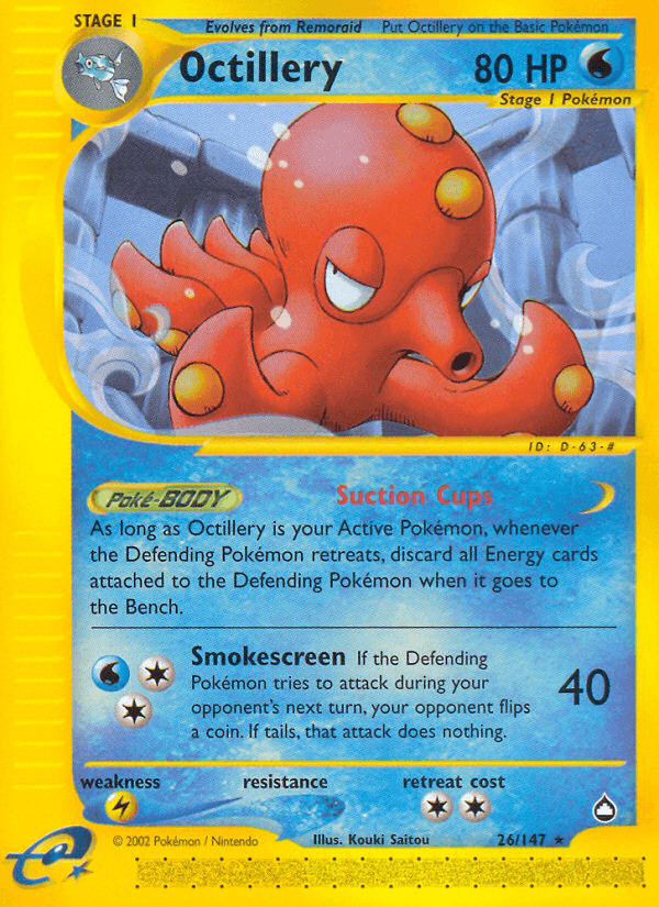 Octillery [Reverse Holo]